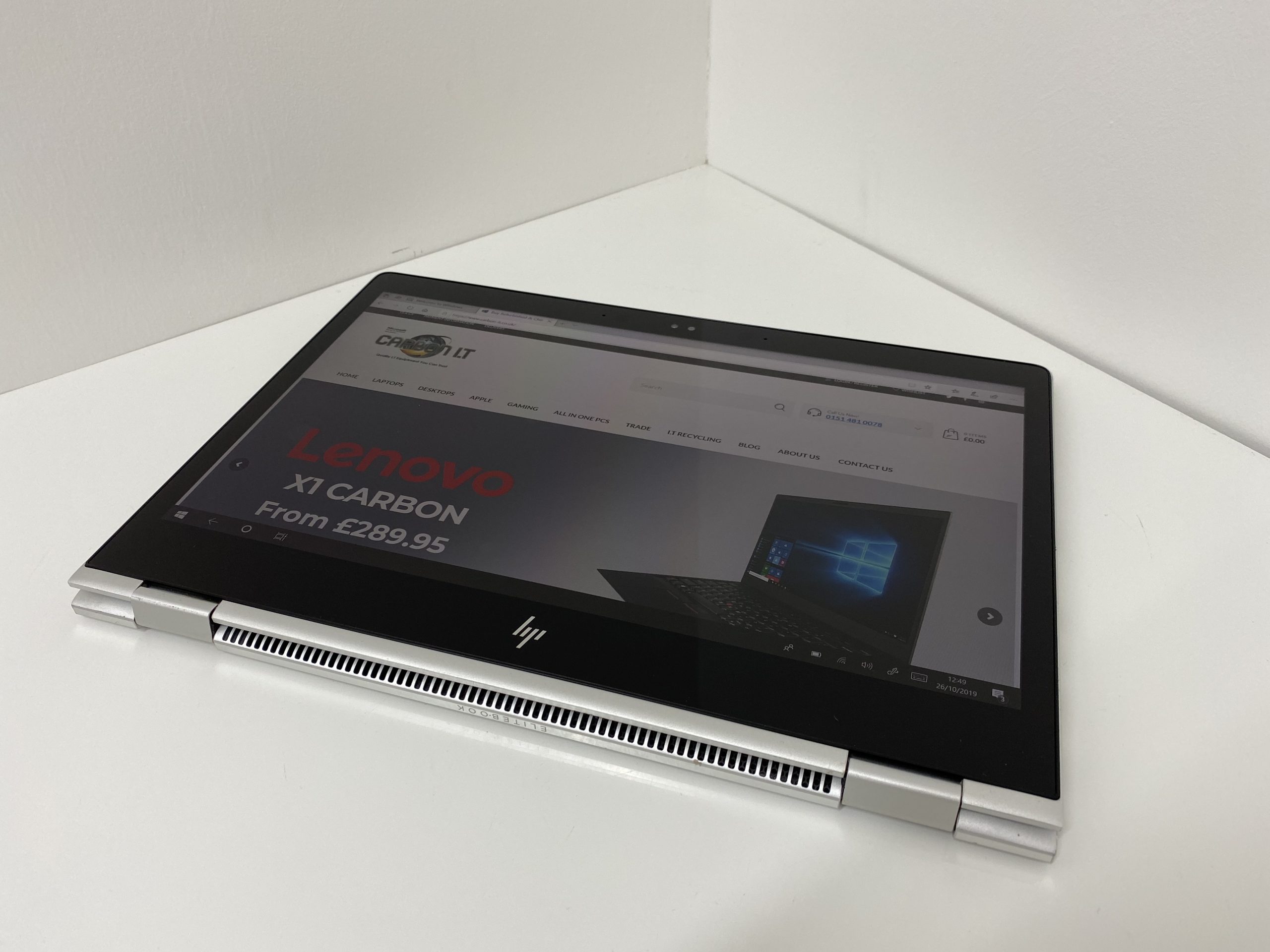 HP EliteBook X360 FHD Touch Screen Core i5 7300U 16GB RAM Carbon I.T